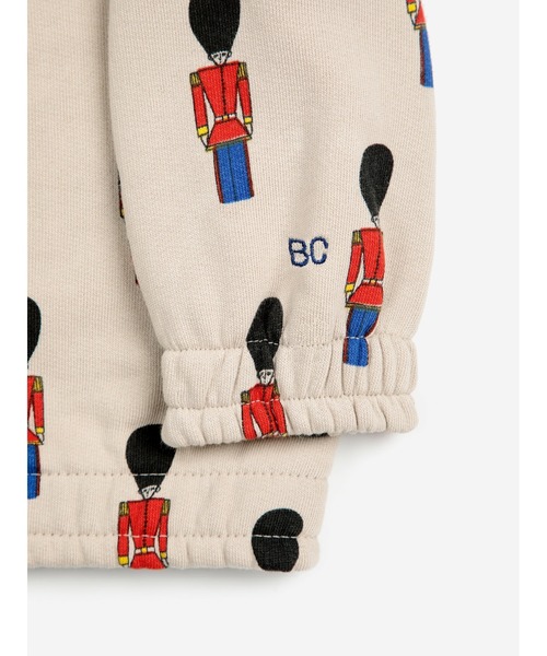 パーカー 「KIDS」Little Tin Soldiers all over zipped hoodie キッズ 子供服 男の子 女の子の画像