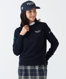 【超美品】BEAMS GOLF 防風コーティングネイビー セーター 超美品】BEAMS GOLF 防寒ネイビー セーター - メルカリ