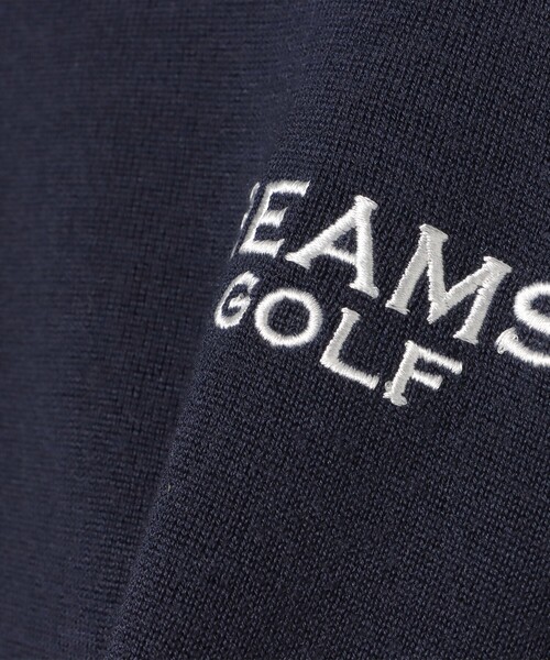 BEAMS GOLF ネイビー ロゴセーター&スカート BEAMS GOLF（ビームス ゴルフ） セーター ニット 「MEN」PURPLE LABEL