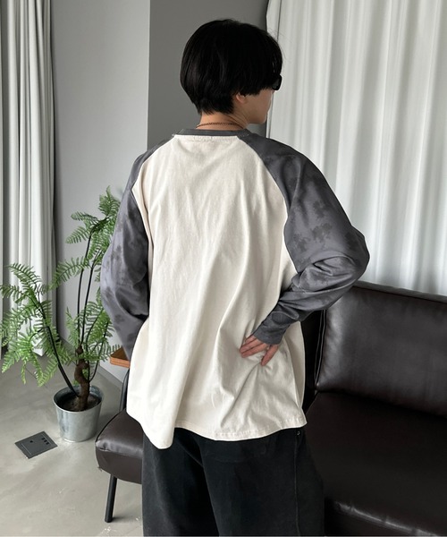 tシャツ タイダイラグランロンT メンズ レディース : ZOZOTOWN