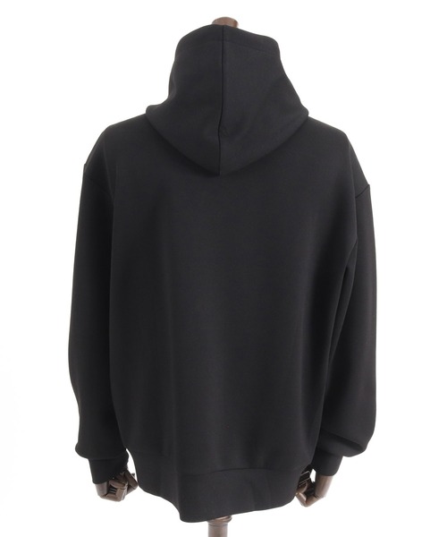 felkod パーカー mpa3606-Zip Accent Cardboard Knit Parka