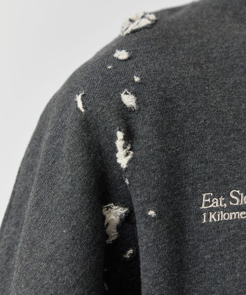 SHINYA KOZUKA ジャイアントスウェット グレー Lサイズ SHINYA KOZUKA - EXCLUSIVE PRODUCTS - STUDIOUS