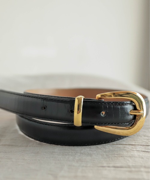 rapiecage（ラピエサージュ） ベルト 20mmレザーバックルベルト