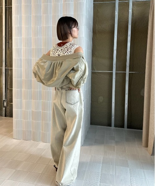 Ameri（アメリ） ma1 ma-1 REVERSIBLE BOLERO MA-1 レディース