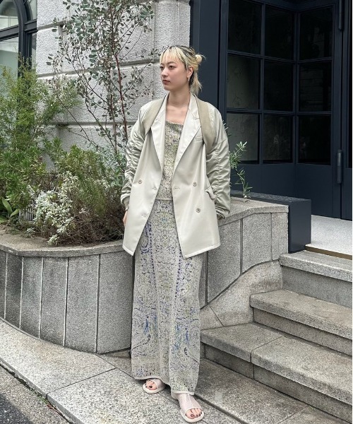 Ameri（アメリ） ma1 ma-1 REVERSIBLE BOLERO MA-1 レディース