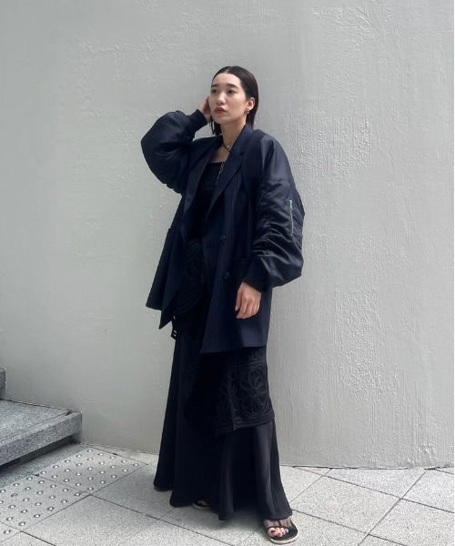 ジャケット・アウター Ameri vintage FLARE DOCKING MA-1 Ameri（アメリ）の「MA1 DOCKING COAT（MA-1）」 - WEAR