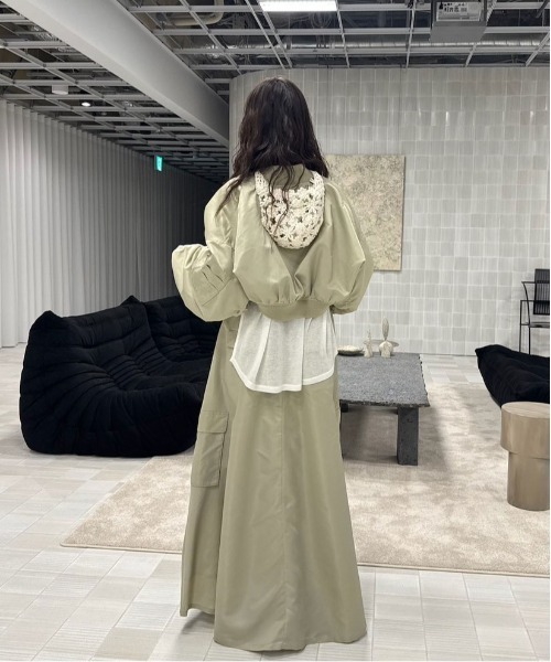 Ameri（アメリ） ma1 ma-1 REVERSIBLE BOLERO MA-1 レディース