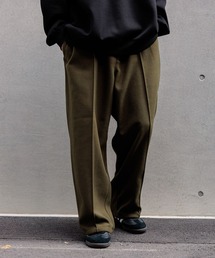 NUMERALS スラックス 「NUMERALS」起毛ワイドスラックス メンズ