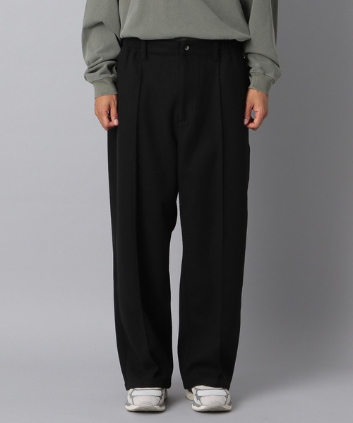 NUMERALS（ヌメラルズ） スラックス 「NUMERALS」起毛ワイドスラックス