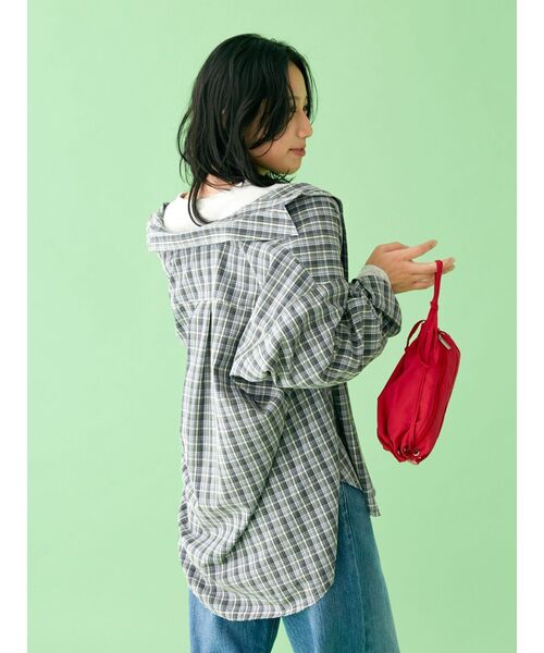 Ungrids チェックルーズシャツ Ungrid (アングリッド ) - チェックルーズシャツ - FAITHWEB