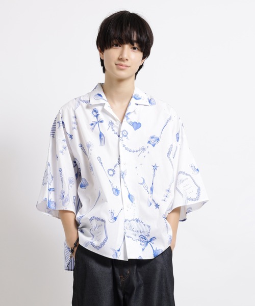MILKBOY シャツ トワル・ド・ジュイ メンズ レディース