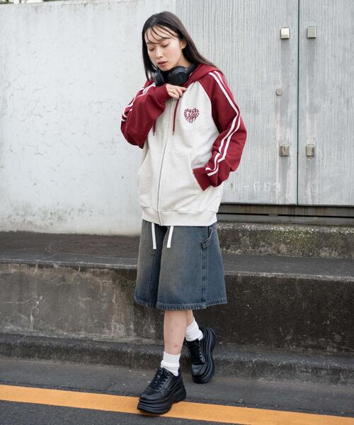 おこう☆　　 FELDA ジップアップ パーカー　25年製　黒　2 ジップアップパーカー メンズ パーカー 秋 トップス 長袖 パーカ