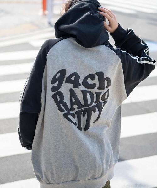 おこう☆　　 FELDA ジップアップ パーカー　25年製　黒　2 ジップアップパーカー メンズ パーカー 秋 トップス 長袖 パーカ