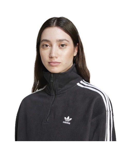 トレーナー スウェット adidas Originals POLAR FLEECE HALF ZIP LOOSE（アディダス オリジナルス ポーラーフ adidas トレーナー スウェット Originals POLAR FLEECE HALF ZIP