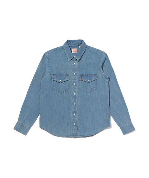 美品【LEVI'S／リーバイス】 THE SLOUCHY IPKT デニムシャツ Levi's（リーバイス）の「Levi's/リーバイス THE SLOUCHY ONE