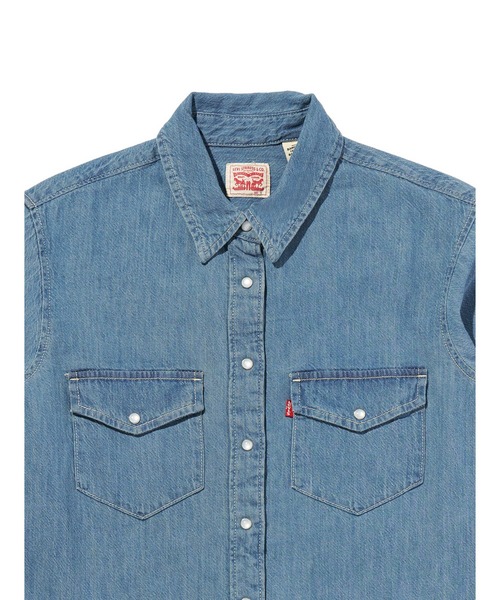 美品【LEVI'S／リーバイス】 THE SLOUCHY IPKT デニムシャツ 美品【LEVI'S／リーバイス】 THE SLOUCHY IPKT デニムシャツ