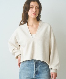ウィムガゼット キリカエコットンジレ 切り替えデザイン コットン Vネック Whim Gazette（ウィム ガゼット） キャミソール サテンレース