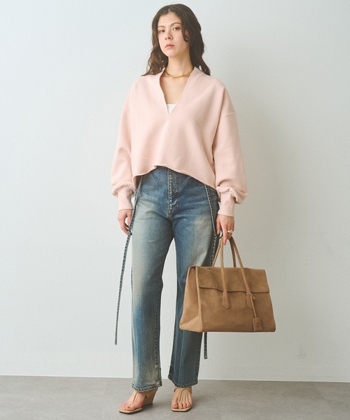 Whim Gazette（ウィム ガゼット） トレーナー スウェット スウェットV