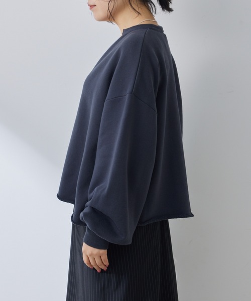 Whim Gazette トレーナー スウェット スウェットVネックプル