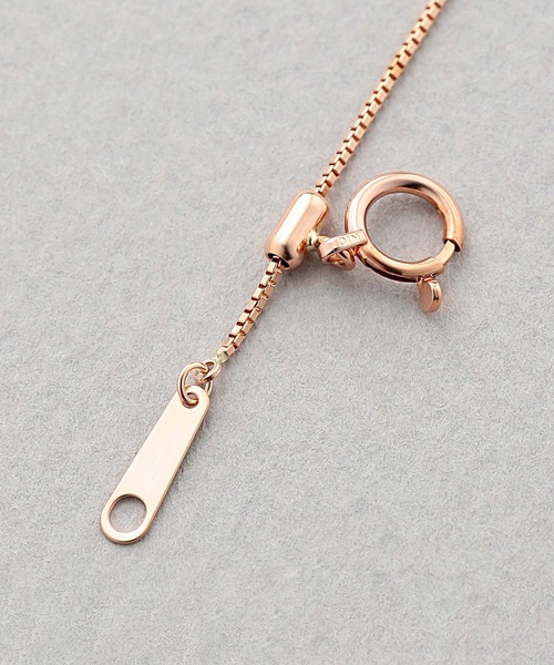 ESTELLE（エステール） ネックレス K10 ピンクゴールド スライド式
