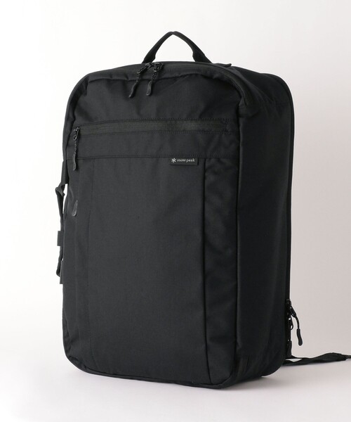 snow peak 3way黒 リュック・バックパック 3Way Business Bag | Snow Peak