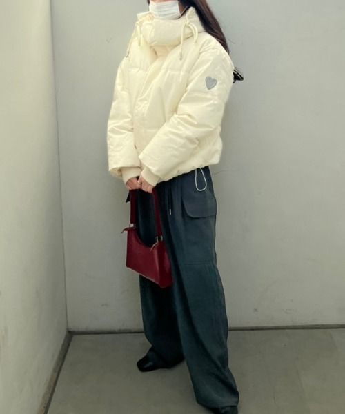 「nemne store」 ブルゾン SMALL グレー レディース_画像3