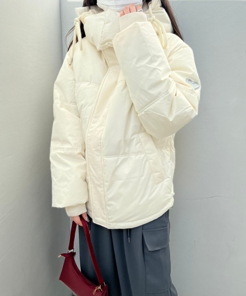 「nemne store」 ブルゾン SMALL グレー レディース_画像5