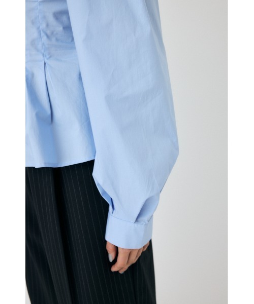 シャツ+ブラウス(長袖+七分) MEDI SHEER OFF SHOULDER BLOUSE MOUSSY | SHEER OFF SHOULDER トップス (その他トップス ) |SHEL'TTER