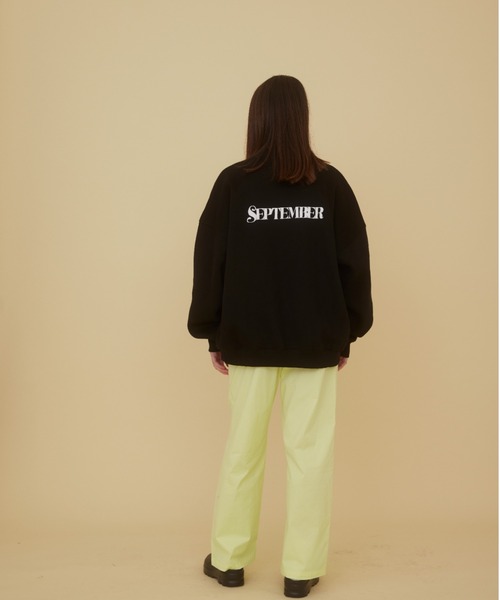 [September] тренировочный cut and sewn SMALL черный женский 