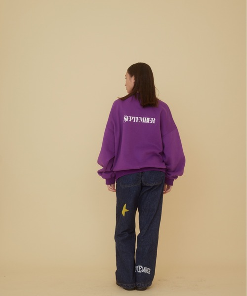 [September] тренировочный cut and sewn SMALL черный женский 