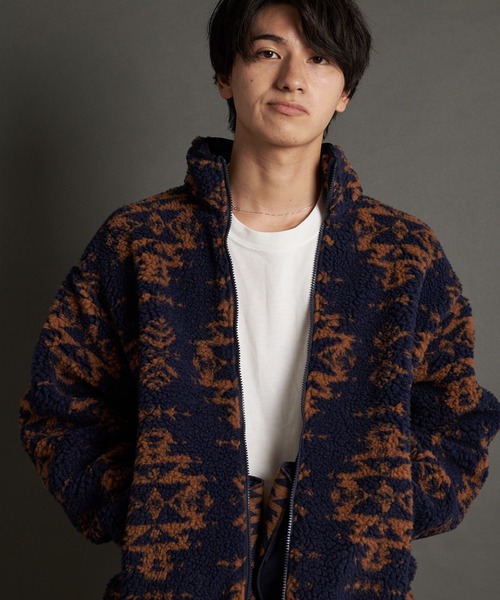 PENDLETON（ペンドルトン） ジップアップブルゾン M ネイビー メンズ