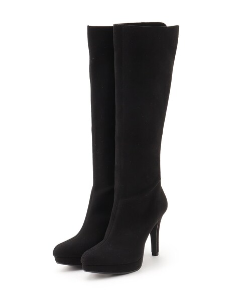 「ESPERANZA」 ロングブーツ M ブラック レディース_画像3