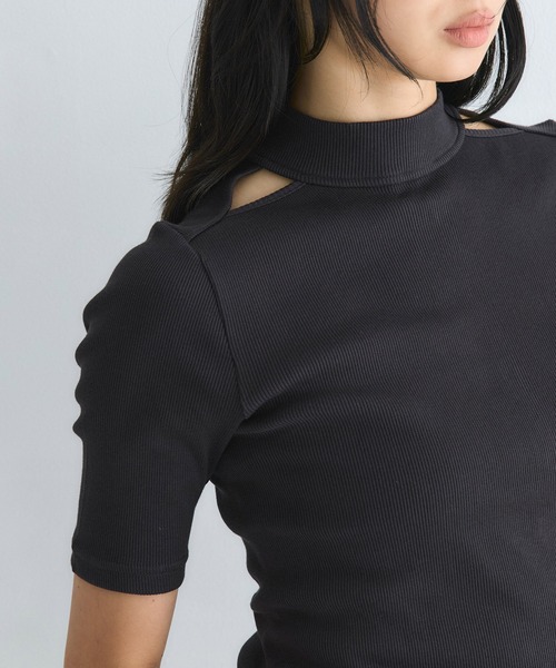 トップス uni UNITED TOKYO tシャツ 「2way」ソフトタッチハーフスリーブ