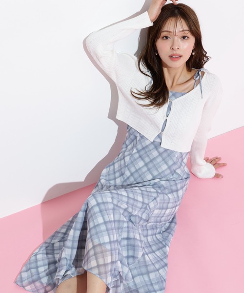 JILTU ビジュー ワンピース ジルチュ ピンク JILTU ビジュー ワンピース ジルチュ ピンク