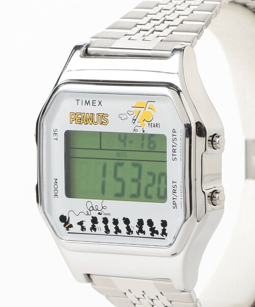 【激レア！電池交換済み】TIMEX × PEANUTS 限定コラボ腕時計 2025年最新】timex タイメックス peanutsの人気アイテム - メルカリ