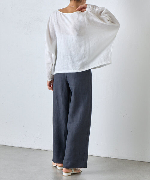 BEARDSLEY パンツ 「15 quinze」リネンパンツ レディース