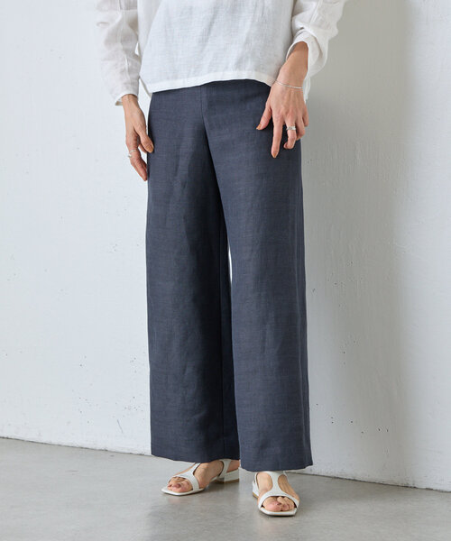 ★決算特価商品★ BEARDSLEY パンツ レディース quinze」リネンパンツ 「15 パンツ