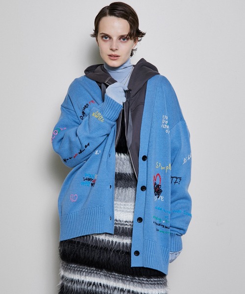 「MAISON SPECIAL」 長袖ニット FREE ブルー レディース