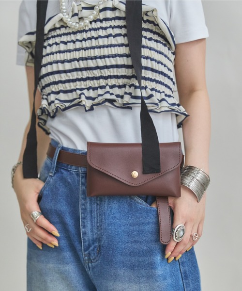MIRROR STOKE ウエストポーチ ウエストバッグ 「ZOZO限定」BELT