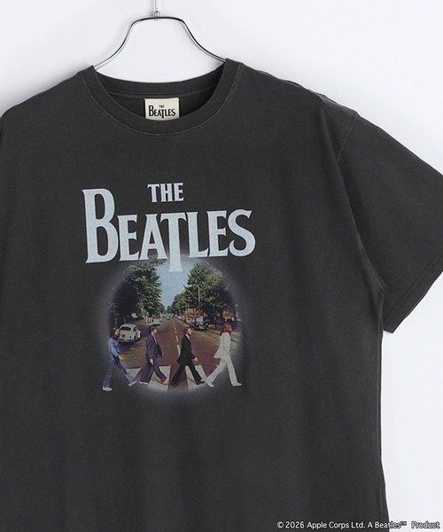 The Beatles tシャツ The Beatles / ビートルズ プリント 半袖Tシャツ