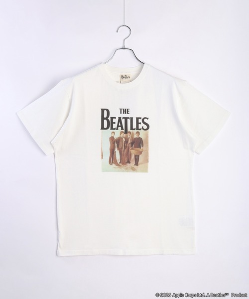 ☆入手困難☆ ビートルズ リンゴ・スター【L】Tシャツ 半袖 両面プリント 白 新品 未使用 ビートルズ リンゴスター カートゥーン アニメ T
