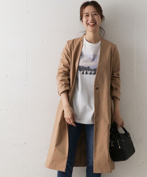 URBAN RESEARCH DOORS 「URBAN DOORS」 ノーカラーコート ONE