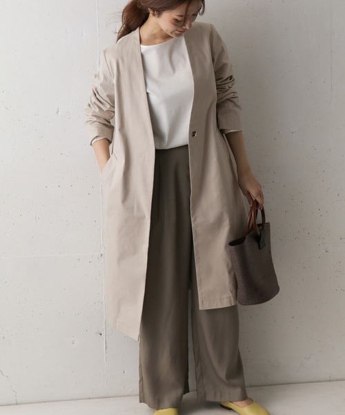 URBAN RESEARCH DOORS 「URBAN DOORS」 ノーカラーコート ONE