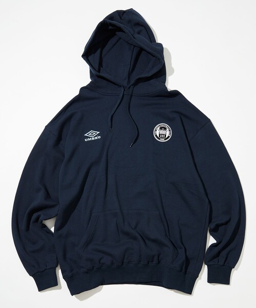 「UMBRO」 プルオーバーパーカー X-LARGE サックスブルー メンズ