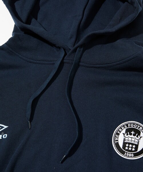 「UMBRO」 プルオーバーパーカー X-LARGE サックスブルー メンズ