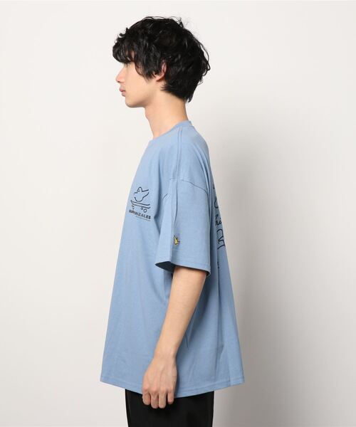 「Mark Gonzales」 半袖Tシャツ M オレンジ メンズ