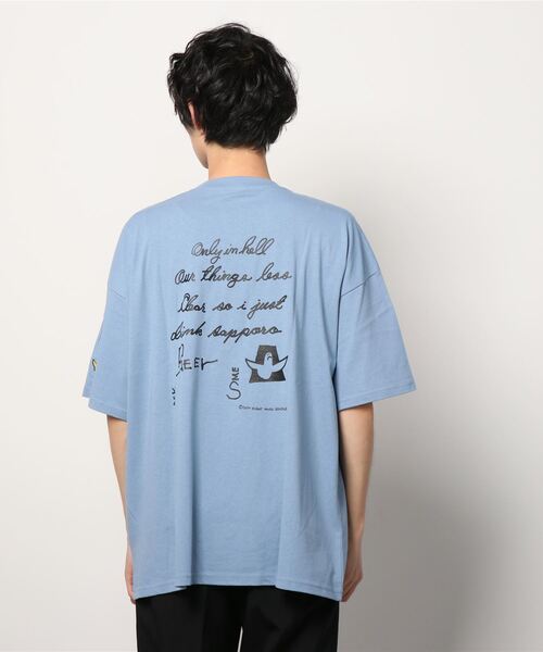 「Mark Gonzales」 半袖Tシャツ M オレンジ メンズ