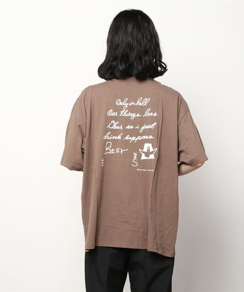 「Mark Gonzales」 半袖Tシャツ M オレンジ メンズ