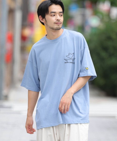 「Mark Gonzales」 半袖Tシャツ M オレンジ メンズ
