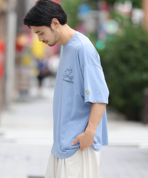 「Mark Gonzales」 半袖Tシャツ M オレンジ メンズ